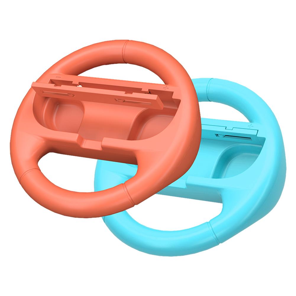 2 Pack Gaming Racing Steering Wheel Controller Handle Holder for Nintendo Switch2 Joy-Con Controllers
