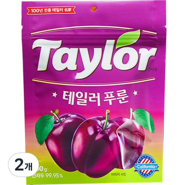 Taylor dried plums, 250g, 2 pieces, Korean nuts