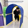 Rainbow Tunnel Sensory Crawl Archway for Children - Indoor Early Education Toy