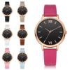 Leather Band Quartz Watch PU Strap Ladies Watch Minimalist Analog Watch  Formal Occasions