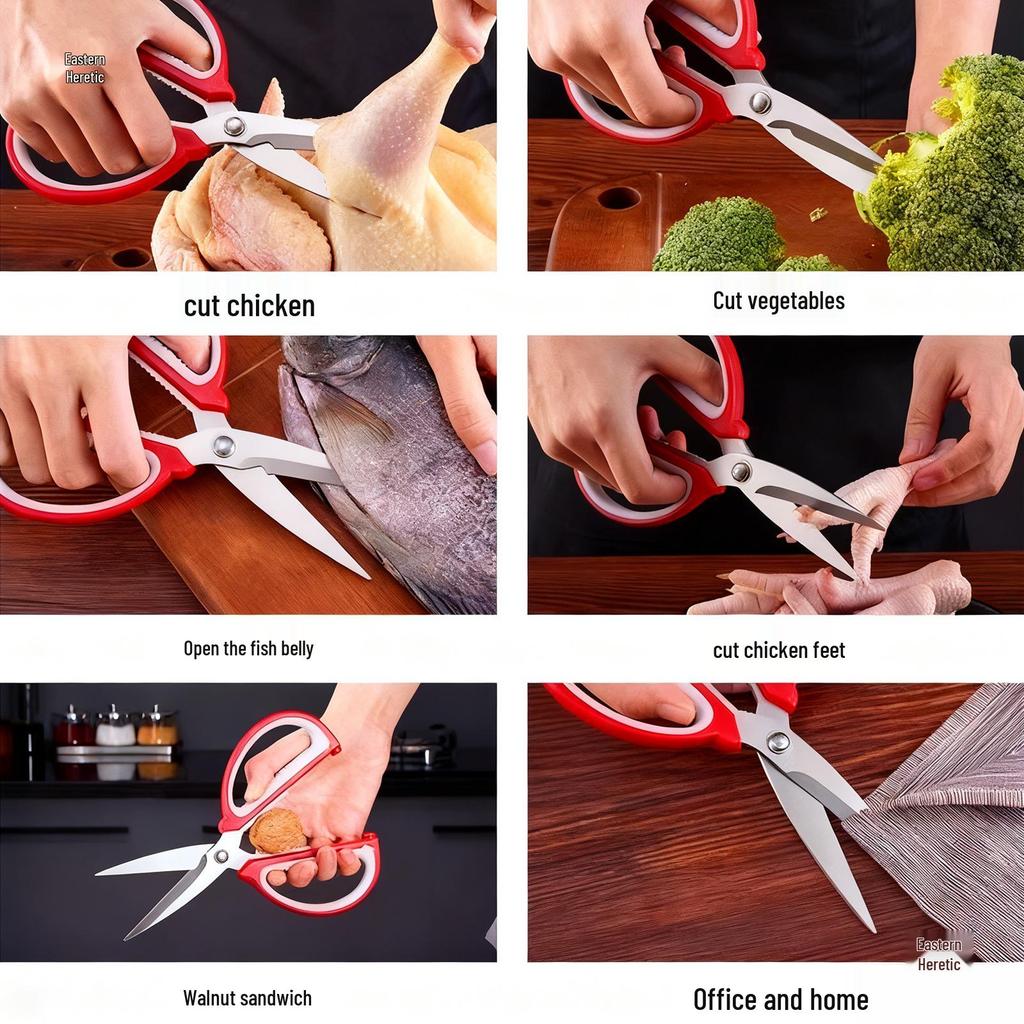 Yangjiang Stainless Steel Precision Scissors - Ideal for Home, Office, Crafts, and Leather Cutting