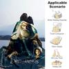 1pc Blanket The Lord of the Rings3 Print Design, Lightweight Blanket for Sofa, Bed- Soft &Warm, Gift for All Seasons like Christmas, Halloween