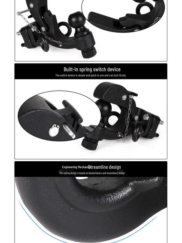 Lexus 570 & Land Cruiser LC200/100 Rear Bumper Guard Tow Hook