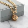 Classic Dog Neck Chain Hollow Bell Cat Collar Luxury Pet Metal Necklace  Puppy Necklet