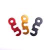 Aluminum Alloy Multi-purpose Tent Rope Buckle: Three-Hole, Quick Knotting, Anti-slip, Windproof Adjustment for Tightening and Hanging.