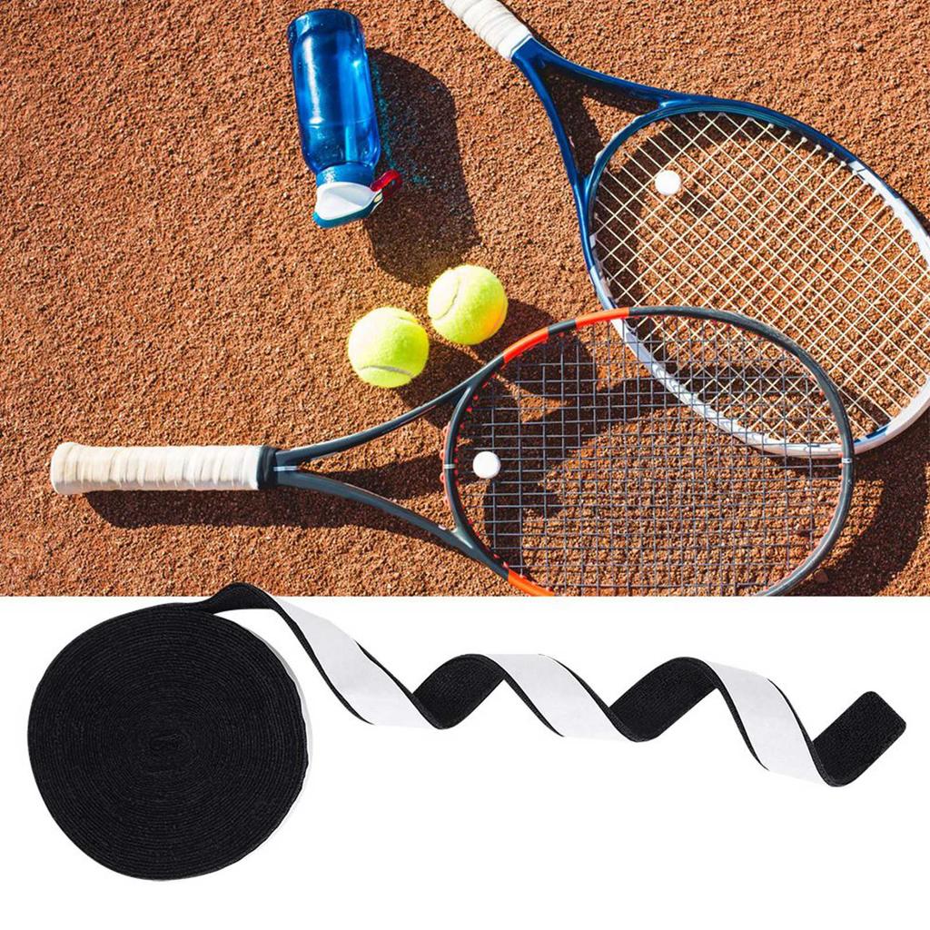 10M Polyester Fiber Sweat Absorption Anti Skid Badminton Racket Grip Tape Breathable Soft Hand Feeling Tennis Bat