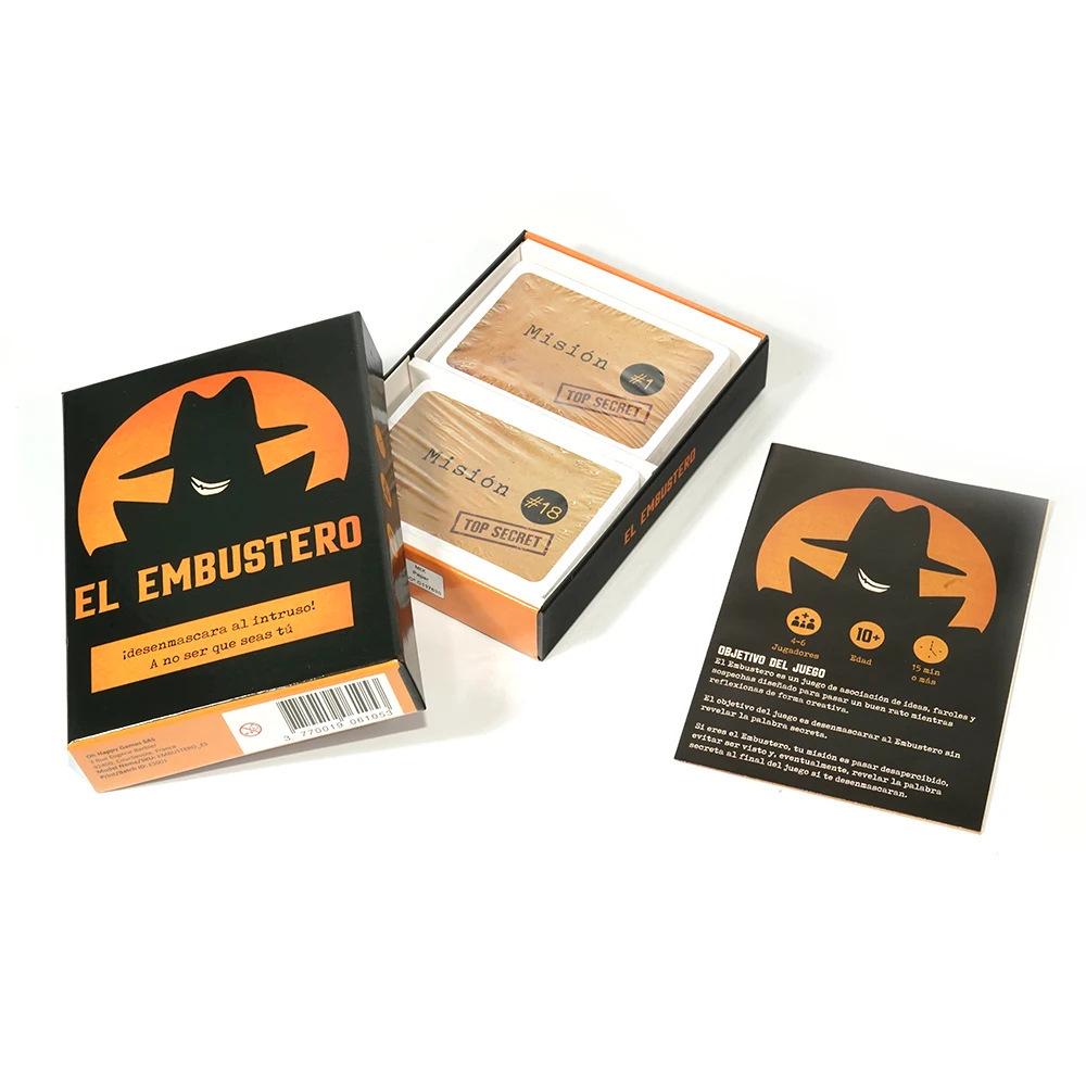 Black Hat Club: Spanish Edition Family Puzzle & Card Game