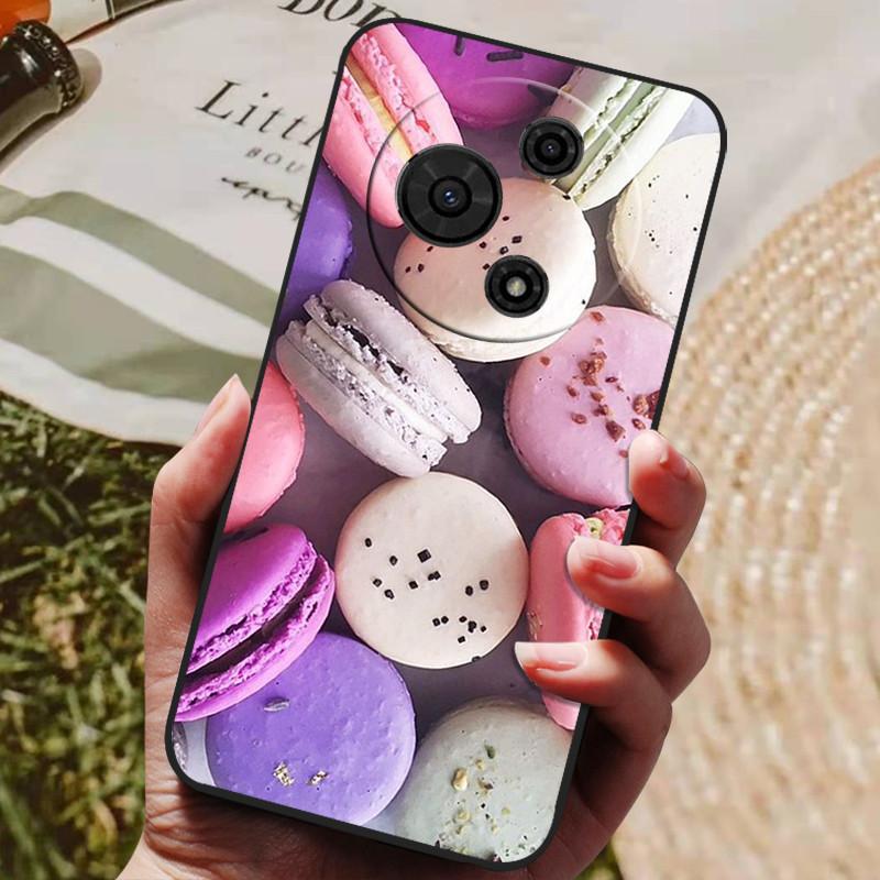Capas de Celular Para TCL 605 T517D Case Pintado Design Fofo Silicone Macio Capa Traseira Para TCL 60 SE 60SE Cases TCL605 Coque Fundas