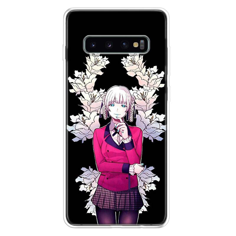 Anime Kakegurui Phone Case For Samsung Galaxy S26 S25 Edge S24 S23 Ultra S22 Plus S21 S20 FE Soft TPU Back Cover Funda Galaxy S2