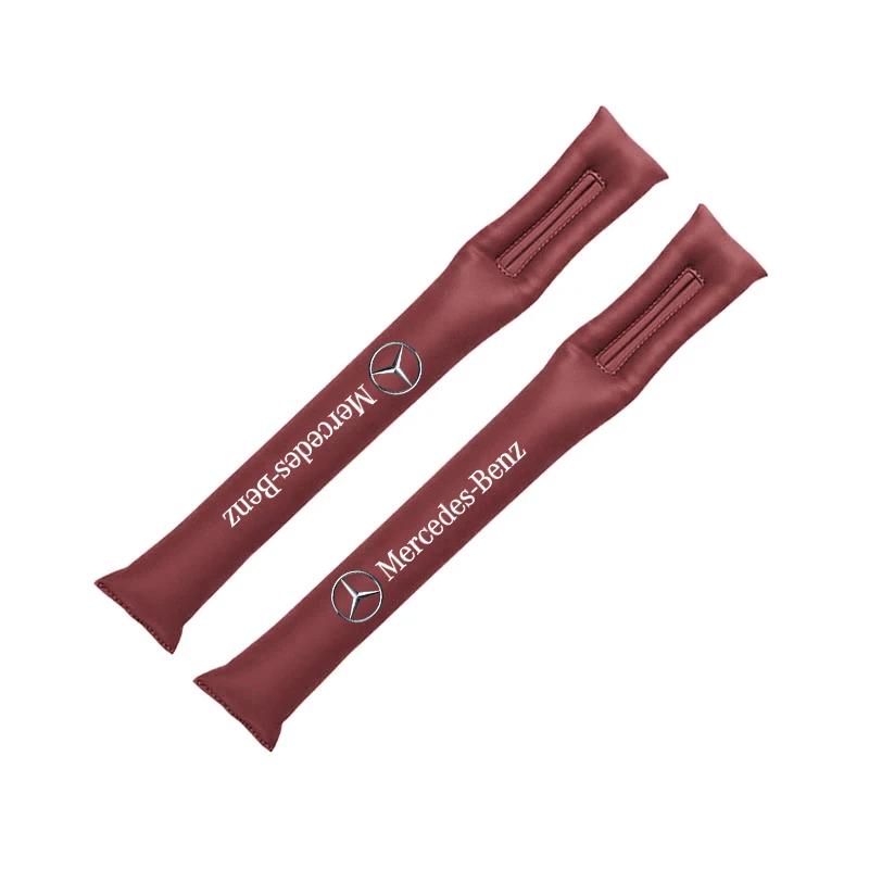 

GLC GLB 2Pcs Car Seat Gap Filling Plug Cushion Side Seam Leak Proof Strip For Mercedes Benz AMG GLE GLS CLS GLC CLA GLA GLK ML