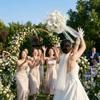 Handheld White Calla Hydrangea Bridal Bouquet Artificial Wedding Bouquet  for Wedding Ceremony