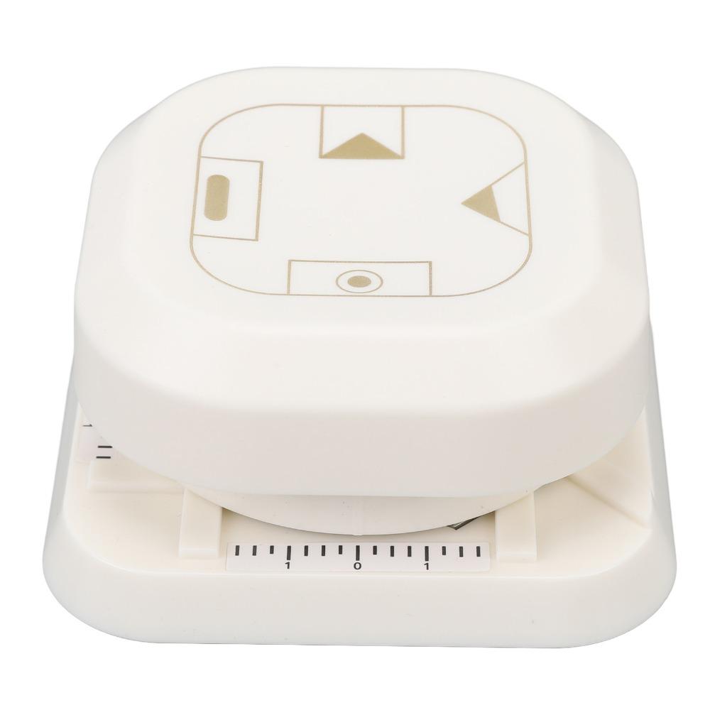 3.54in multi-function paper punch tool embossing cutting punch machine desktop craft workstation
