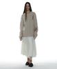 PARTIMENTO WOMEN Heavy Cutout Cable Knit Crew Neck_Ivory