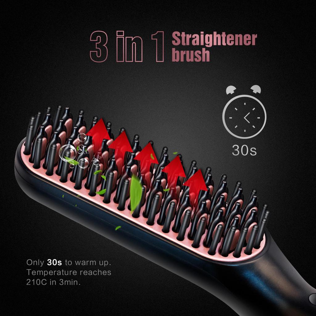 Hot Sale Mini Straightening Comb for Hair & Beard - Multifunctional Styling Tool for Men