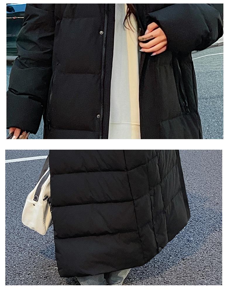 Unisex lange Knöchellange Daunenjacke - Herbst/Winter Lässiger Koreanischer Stil