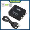RCA To HDMI Converter with USB Cable 1080P AV To HDMI Adapter AV2HDMI AV/CVSB To HDMI-compatible AV To HDMI Switch HD-MI Adapter