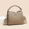Luxury Large Capacity Female Handbags Famous 2025 Women's Shoulder Crossbody Bags Fashion Soft Genuine Leather Women Bucket Bag