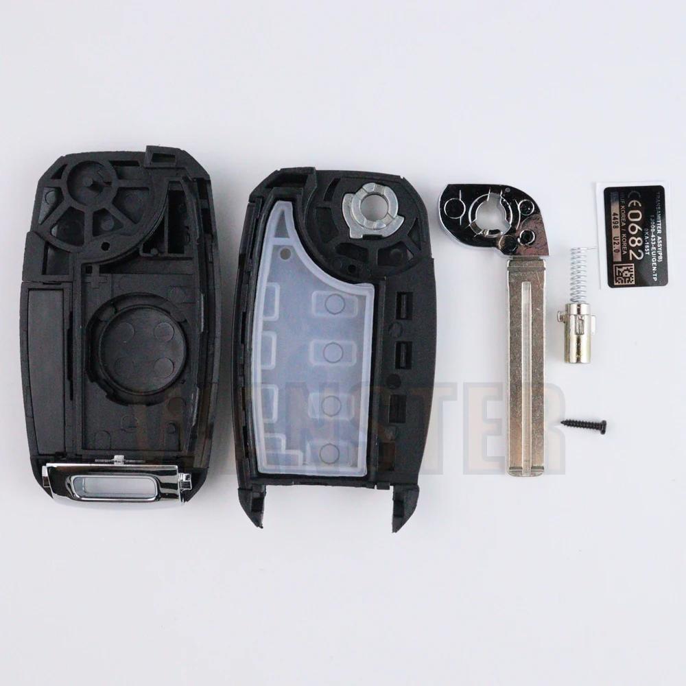 For Kia Kia K2 K3 K5 Carens Cerato Forte Cadenza  Car Key Fob Case Shell Housing Car Flip Folding Key Shell