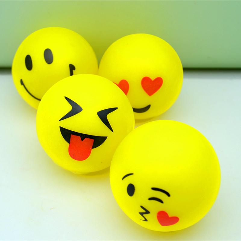 Creative Stress Relief Silicone Squeeze Ball - Soft Rubber Novelty Toy for Fun and Emotional Venting 6 cm