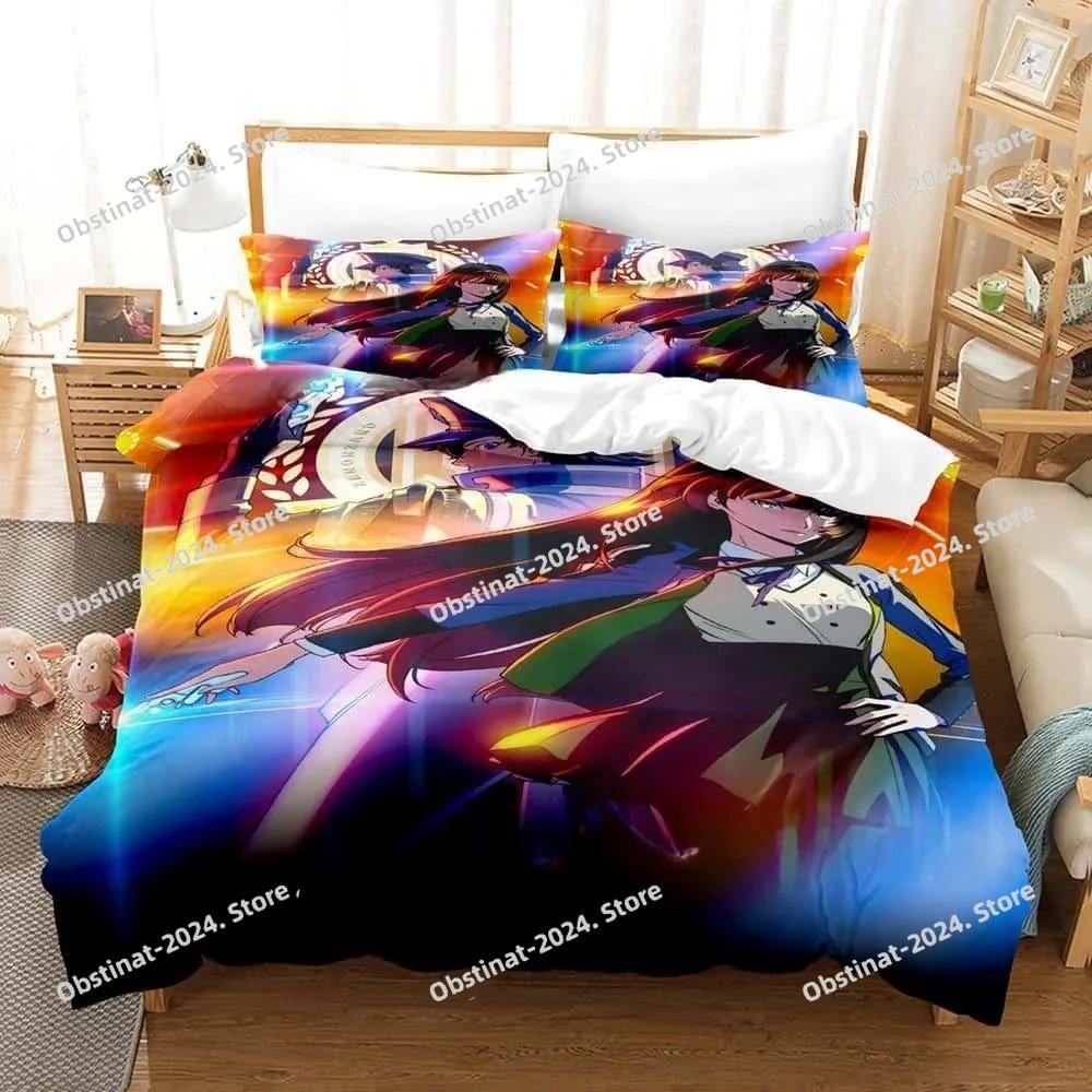 ZENONZARD Bedding Set Printed Duvet Cover Pillowcase Single Double Style Queen King Size Sets Anime Bed Sheet Set