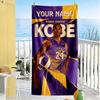 Kobe Customized Name Beach Towel High Absorbency Quickdry For Beach Bathroom Outdoor Swimming Pool Camping Picnic Yoga Diving Vacation Accessories