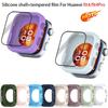 Silicone Case+Tempered Film for Huawei Watch Fit 4/4Pro Smart Watch Bumper Protector for Huawei Watch Fit4 Pro Shell Accessoies