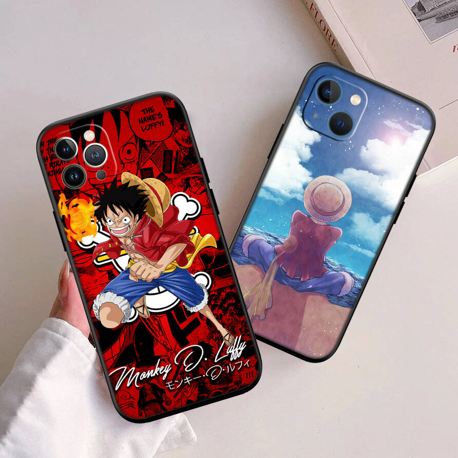 One Piece Luffy Case for Samsung A06 A35 A25 A24 A15 A05S A05 M55 M35 M15 A02 A12 A13 A10 A16 A20 A30 A22 A31 A32 A33 A42 A50