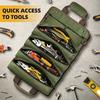 Tool Bag Organizers Multi-function Large Tool Organizer Bag Heavy Duty Roll Up Tool Bag Organizer Carrier Bag Camping Gear