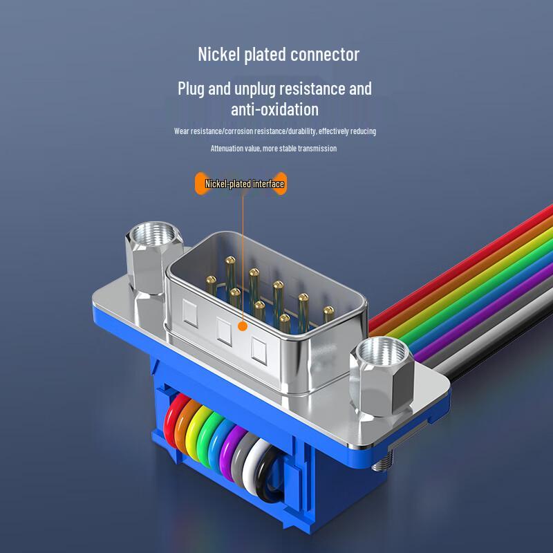 RS-232 DB9 Male To Female Extension Cable