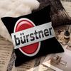 Burstner Cushion Cover Car Throw Pillow Case For Sofa Car Christmas Gift 40x40cm 45x45cm