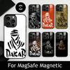 R-Rally X D-Dakar Style Phone Case For iPhone17,16,15,14,13,12,11 Plus,Pro Magnetic with Magsafe Wireless Charging