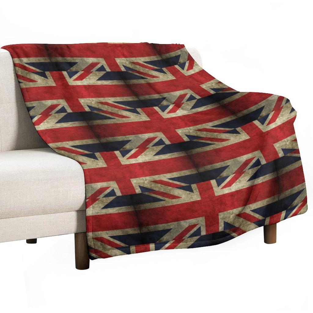 Coperta in Flanella Union Jack Coperta Divano Ufficio Coperta per Riposo