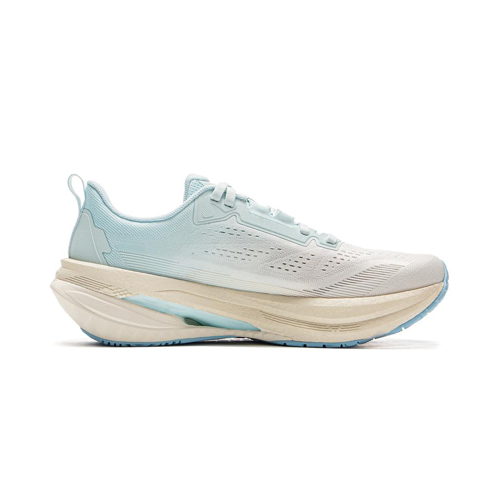 New LINING Wugui 5S 5.0 Running Shoes Women's Low Top White Blue ARSV022-6