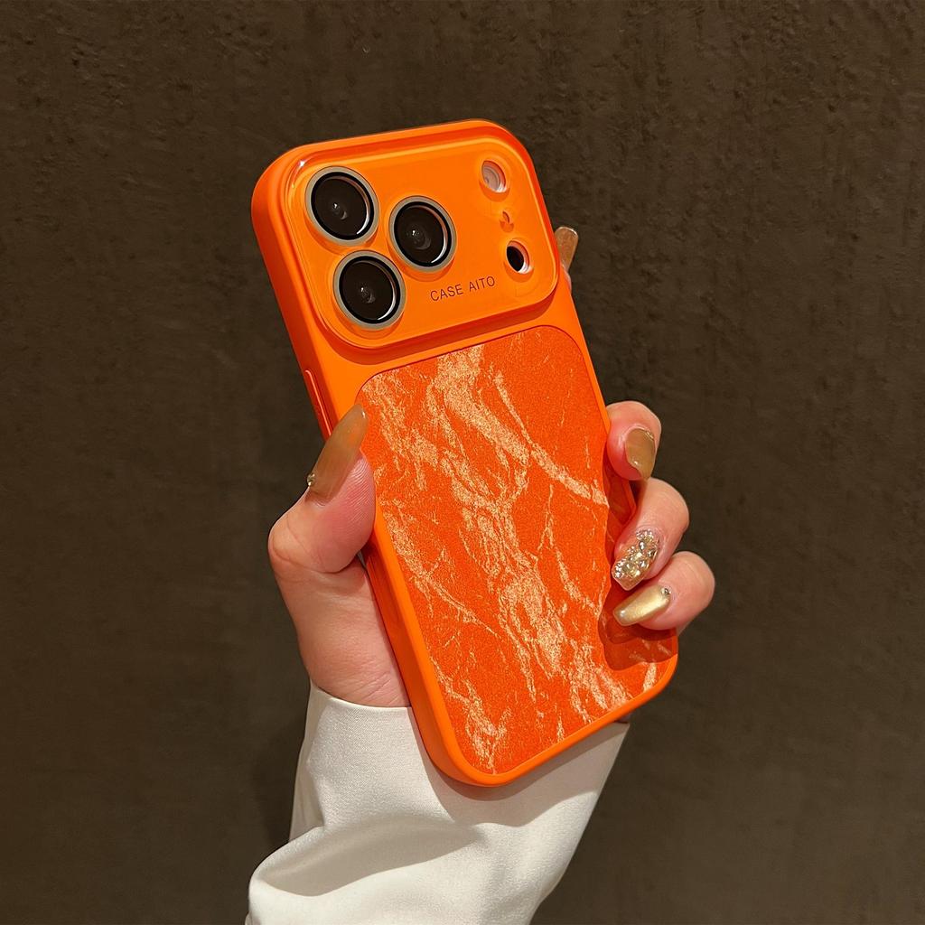 iPhone 17 Pro Max Snow Velvet Magnetic Case with Large Window & Drop-Proof Protection