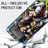 JoJo's Bizarre Adventure Hot Anime Black Phone Case For Samsung ZFlip7 ZFlip6 ZFlip5 ZFlip4 ZFlip3 5G Hard Protective Galaxy Z F