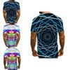 Vibrant Funny Hypnosis 3d T-shirt For Men And Women With Soft Casual Short Sleeves