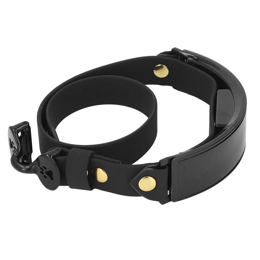 LED Dog Collar Smart DIY Screen Fashionable Rechargeable Light Up Dog Collar Glow In The Dark Pet