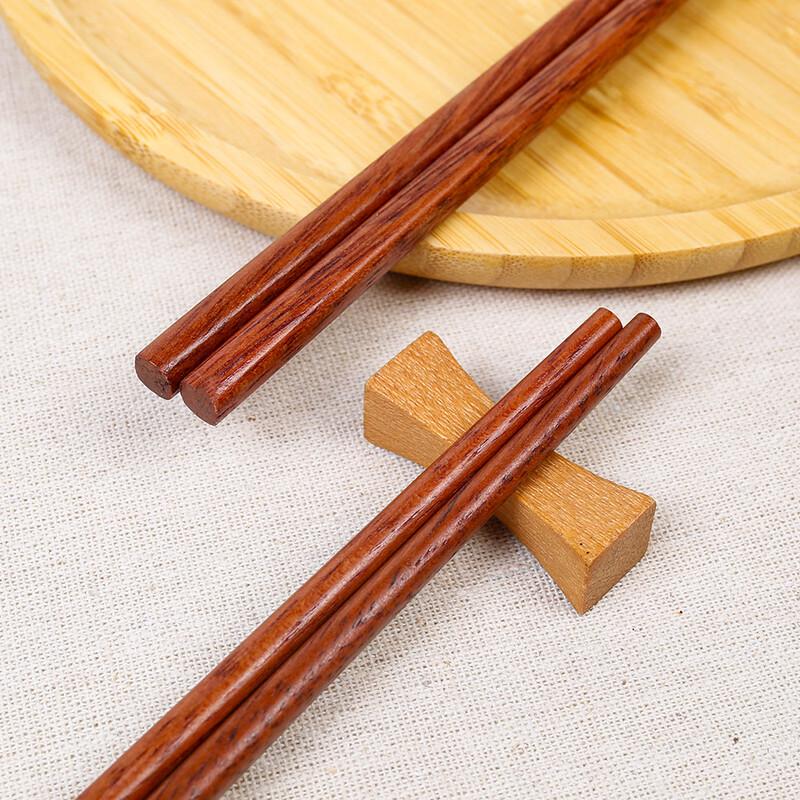 Alishan Solid Red Elm Wood Chopsticks