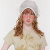 French Lace Bonnet (Beige)