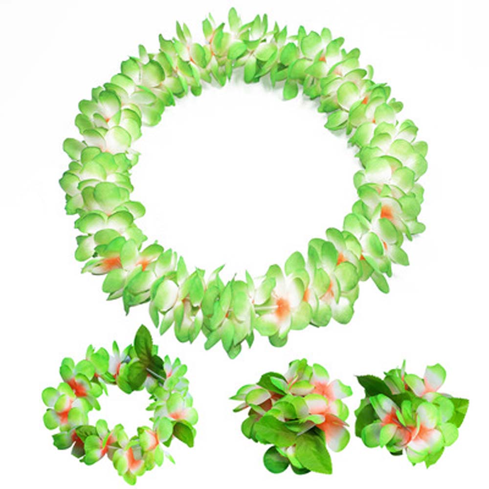 Cloth For Women Gift Hawaiian Style Wristband Garland Necklace Headband Performance Accessories