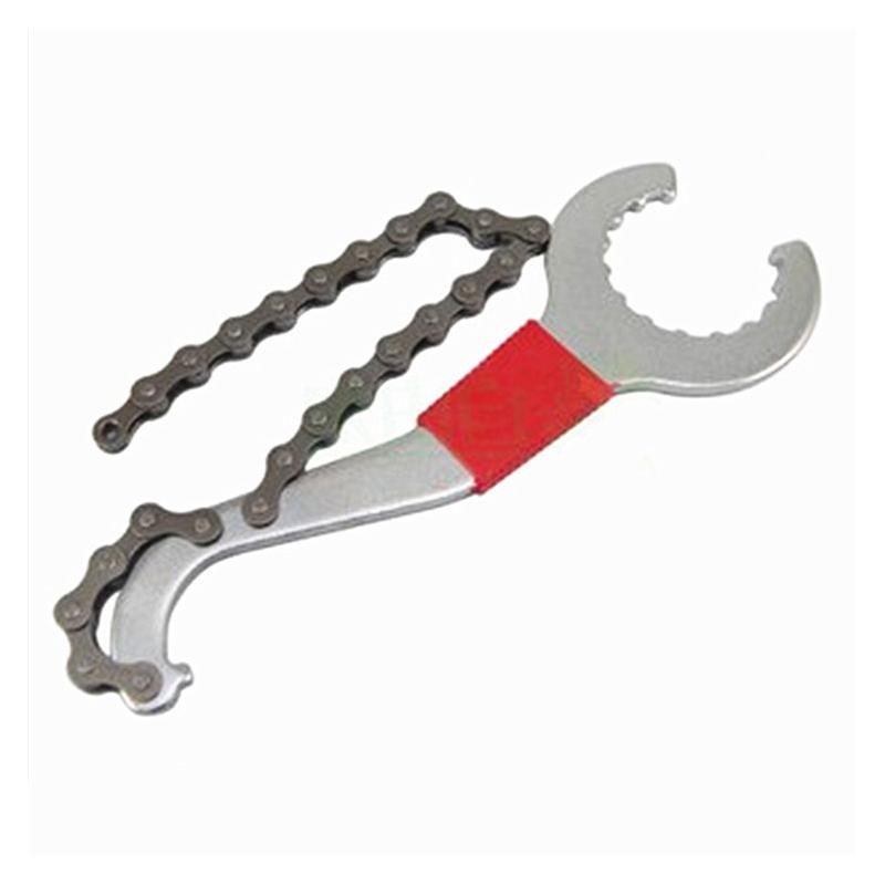 Heißer Verkauf Fahrradketten-Spanner Werkzeug Peitsche Tretlager Reparatur Schwungrad Demontage Schaltauge Schraubenschlüssel Wartungswerkzeuge