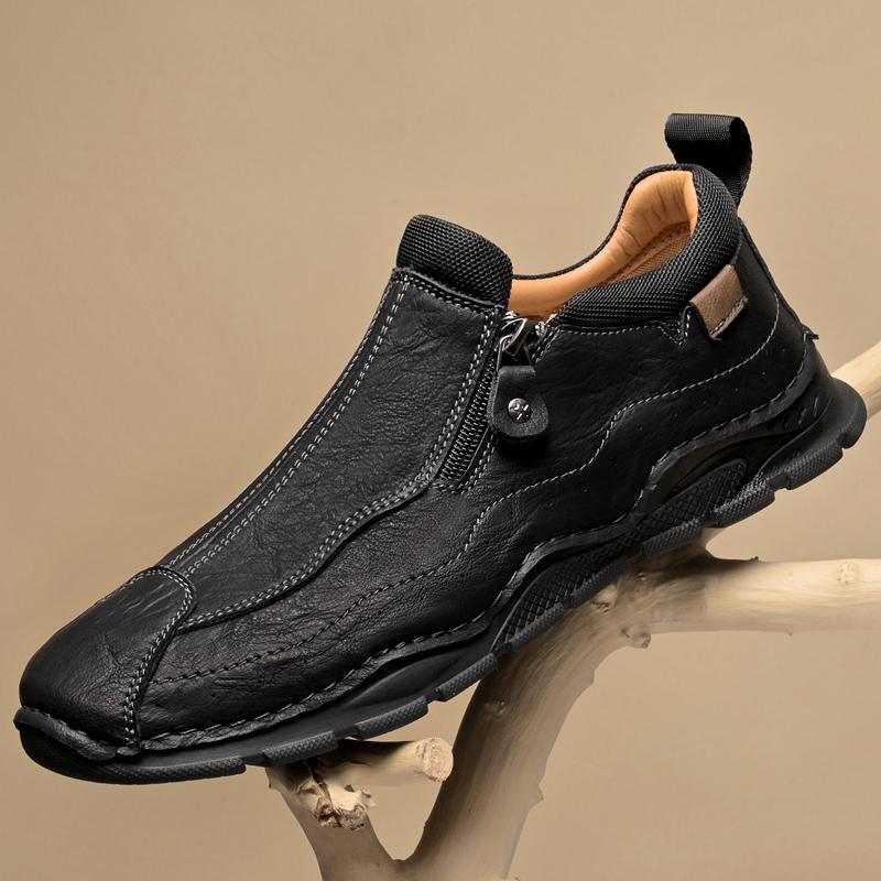 Britische Herren Trendschuhe Büro Business Casual Schuhe Abriebfest Rutschfest Herren Oxford Schuhe Vielseitige Khaki Farbe