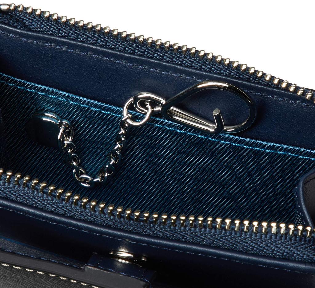 Lanvin en Bleu Partial Accessory Pass Case with Coin Purse, Black