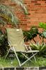 Simpleme Outdoor High Back Low Chair Ultra Light Aluminum Folding Camping High Back Low Chair Load Capacity 120KG Sitting Height 31cm Suitable for