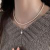 Pendant Necklace - Versatile Women's Summer High-end New Chinese Style Layered Sweater Chain Accessory