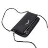 French Classic PU Leather Small Square Bag Fashion Versatile Wing Design Women's Crossbody Bag for European Style Daily Wear CLE