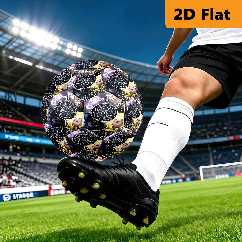 Enigmatic Figure Crescent Blade Soccer Ball Suitable for Both Training and Competition High Elasticity Very Elastic