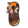 M-Masha and The Bears Glasses Case  Sunglasses Pouch Daily Trend Eyewear Accessory Custom Male Female Eyeglass Protector