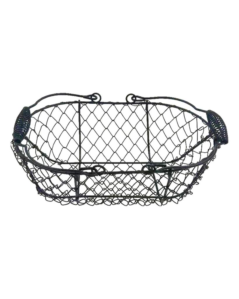 Fruit Basket Vegetable Storage Iron Table Centerpiece Home Decor Holder Stand Bread