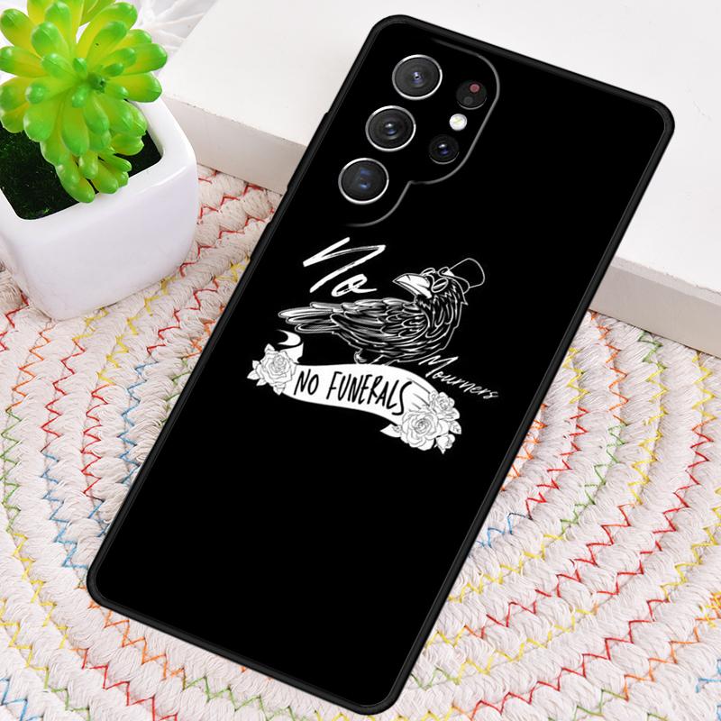Six Of Crows TPU Phone Case For Samsung Galaxy note 10 pro S26 S25 S24 S23 S22 Ultra Plus S21 FE S20 Shockproof Cover